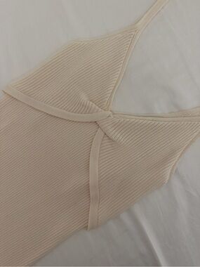 Abercrombie & Fitch *Never Worn* Twist-Front Elevated Knit Midi Dress (S)